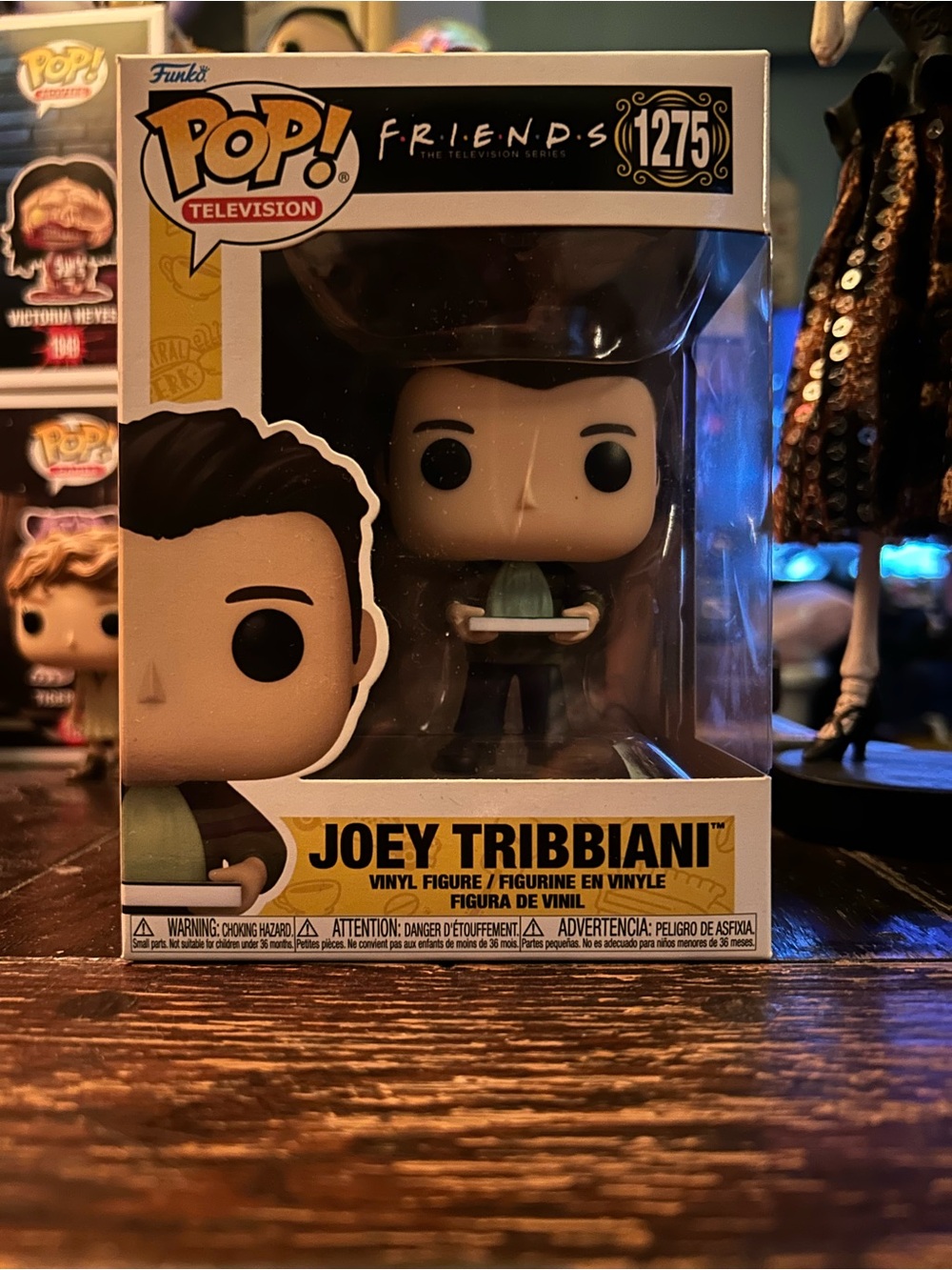 Friends- Joey Tribbiani holding a slice of pizza Funko [1275]🍕